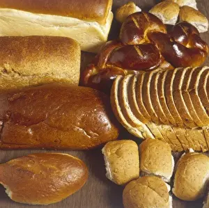 1980 Print: Various Forms of Bread by Lots of Bread