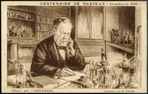 Scientist In Lab Coat Prints: Louis Pasteur / Wagner