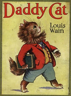 Cartoon Collection: Louis Wain, Daddy Cat - front cover