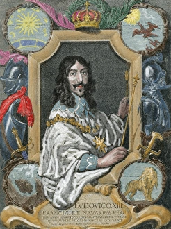 Louis XIII of France (1601-1643). House of Bourbon. King of Louis XIII of France (1601-1643). House of Bourbon. King of