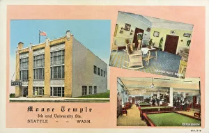 Loyal Order of Moose, Moose Temple, 8th and University Street, Seattle, Washington Loyal Order of Moose, Moose Temple, 8th and University Street, Seattle, Washington