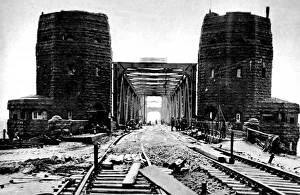The Ludendorff Bridge at Remagen; Second World War, 1945 The Ludendorff Bridge at Remagen; Second World War, 1945