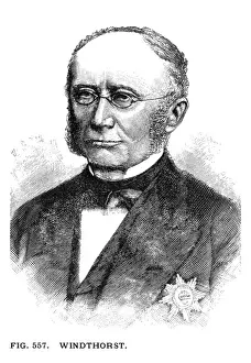 German Politician History Prints: Ludwig Windthorst