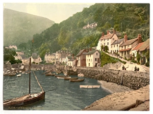 Lynmouth Harbor, Lynton and Lynmouth, England Lynmouth Harbor, Lynton and Lynmouth, England