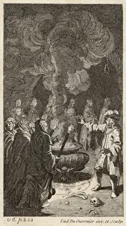 Macbeth Print: Banquo's Descendant Apparitions Act IV Scene I