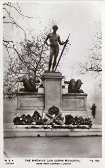 Machine Gun Corps Memorial, Hyde Park Corner, London Machine Gun Corps Memorial, Hyde Park Corner, London