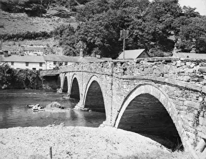 Machynlleth Bridge Print, circa 1805