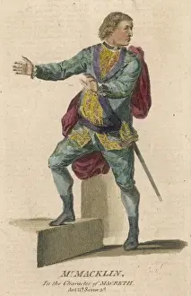Historical Performing Arts Prints: Macklin / Macbeth