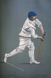 Lancashire Cricketer Prints: A Maclaren - Cricketer