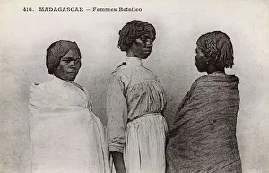 Madagascar - A Group of Betsileo Women Madagascar - A Group of Betsileo Women