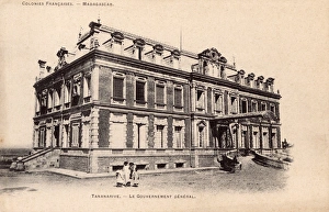 Madagascar - Tananarive - The Government Building Madagascar - Tananarive - The Government Building