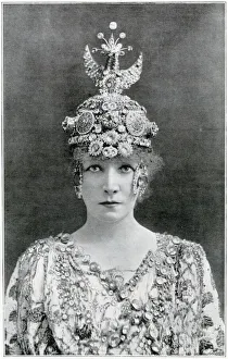 Madame Sarah Bernhardt as Theodora - photograph by Downey Madame Sarah Bernhardt as Theodora - photograph by Downey