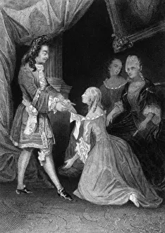 Historical French Literature Prints: Madeleine De Scudery