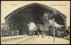Historic Train Stations Europe Prints: Madrid Station
