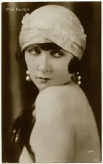 Mae Busch, Australian Actress, Vintage Print