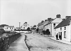 Early 1900s Irish Photography Prints: Main St. Rathmullan