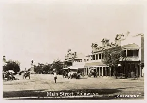 Main Street, Bulawayo, Rhodesia (Zimbabwe) Main Street, Bulawayo, Rhodesia (Zimbabwe)