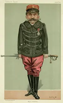 German Military Uniforms Prints: Major Esterhazy