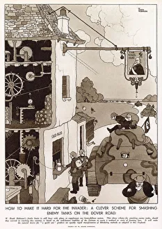 How to Make it Hard for the Invader Print 1940