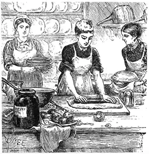 Traditional Baking Methods Prints: Making Pastry