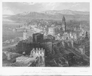 16th Century Architecture Prints: MALAGA