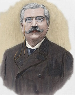 Manuel Pinheiro Chagas (1842-1895). Portuguese writer and po Manuel Pinheiro Chagas (1842-1895). Portuguese writer and po