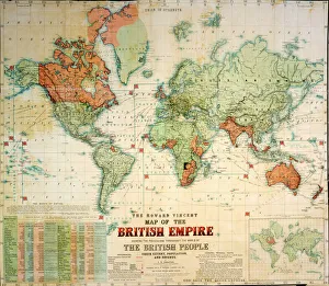 Map of the British Empire