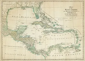 Map of Caribbean Map of Caribbean