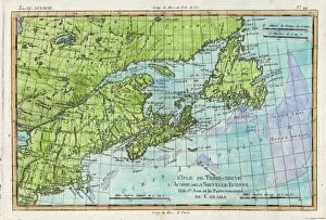 Acadie Collection: Map / N America / Canada