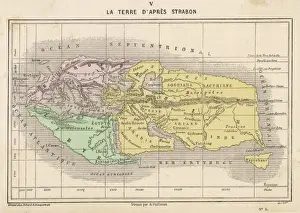 Ancient Cartography Prints: Maps / World / Strabo