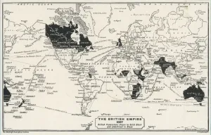 Map Prints: 1897 British Empire World Map Print