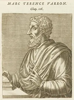 Ancient Rome History Prints: Marcus Terentius Varro