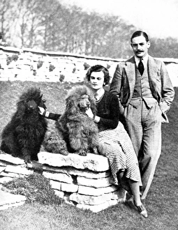 Margaret Whigham and the Earl of Warwick, 1932 Margaret Whigham and the Earl of Warwick, 1932
