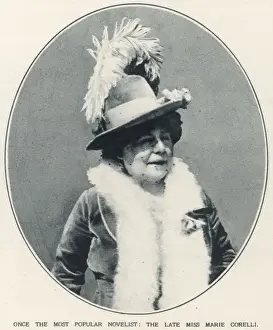19th Century English Writers Prints: Marie Corelli