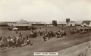 Market square, Mafeking, South Africa Market square, Mafeking, South Africa