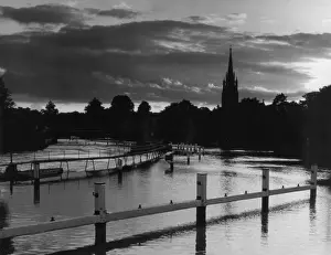 English River Scenes Prints: Marlow Sunset
