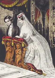 Historical Marriage Photos Prints: The marriage