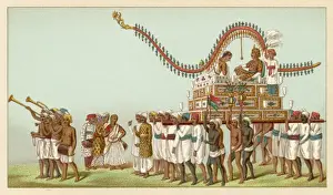 Royal Wedding Procession Prints: Marriage Procession