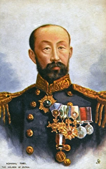 Marshal-Admiral Marquis Togo Heihachiro, Japanese Naval Hero Marshal-Admiral Marquis Togo Heihachiro, Japanese Naval Hero