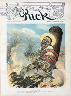 Puck Magazine Illustrations Online Prints: The martyr