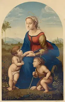 16th Century European Art Prints: Mary and her Sons