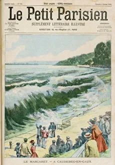 Mascaret (tidal bore) of the Seine, Normandy, France Mascaret (tidal bore) of the Seine, Normandy, France