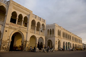 Massawa - Old town with local residents Massawa - Old town with local residents
