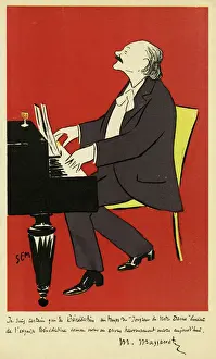 Jules Massenet French Composer Print 1842-1912