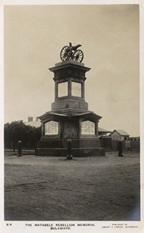 Matabele Rebellion Memorial, Bulawayo, Rhodesia Matabele Rebellion Memorial, Bulawayo, Rhodesia