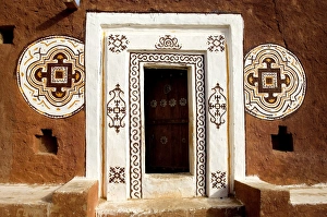 MAURETANIA. HODH ECH CHARGUI. Oualata. Decorated MAURETANIA. HODH ECH CHARGUI. Oualata. Decorated