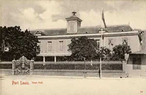 Mauritius - Port Louis - The Town Hall Mauritius - Port Louis - The Town Hall