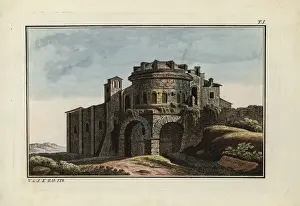 Classical History Images Prints: The mausoleum of King Theoderic at Ravenna