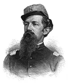 Uruguayan President Maximo Benito Santos Print 1847-1889