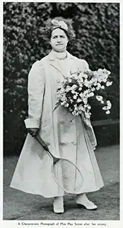 Early 20th Century Athletes Prints: May Sutton